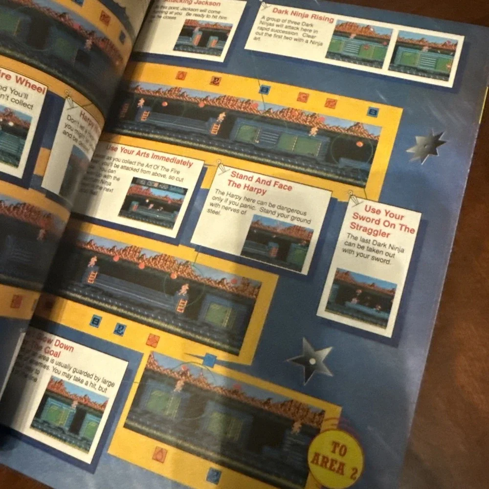 Nintendo Power Strategy Guide vol. SG2/NP15 Ninja Gaiden II‎ W/ Poster